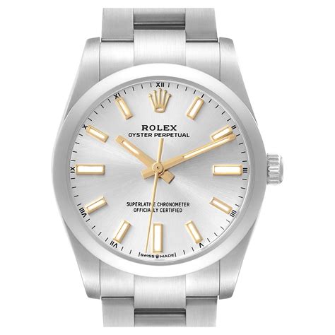 rolex 124200 silver|Rolex oyster perpetual 34 price.